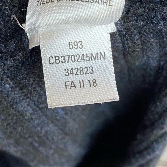 Calibrate- Men’s Navy Blue/Black Textured Pullover Sweater - Picture 6 of 7